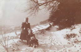 Foto AK Pillnitz Leitenweg Weinbergpfad Weinberg Weinbergkirche Winter A Dresden Kleinzschachwitz Borsberg Oberpoyritz - Pillnitz