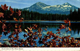 USA CENTRAL OREGON THREE SISTERS MOUNTAINS FROM SCOTT LAKE - Altri & Non Classificati