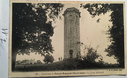 Cpa, écrite En 1907,  Environs De SAINT AMAND MONTROND - La Tour Malakoff - éd BF, CHER 18 - Saint-Amand-Montrond