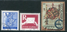 YUGOSLAVIA 2002 Definitive Rtes A, R, E Used.  Michel A-C3082 - Gebraucht