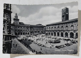 78004 Cartolina - Bologna - Piazza Maggiore - VG 1959 - Bologna