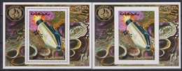 SPACE - AJMAN - S/S Perf.+imp. MNH - Collections
