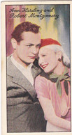 74 Robert Montgomery  - Famous Film Stars 1935 - Original Carreras Cigarette Card - - Phillips / BDV