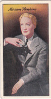 39 Miriam Hopkins - Famous Film Stars 1935 - Original Carreras Cigarette Card - - Phillips / BDV