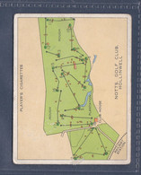 19 Notts Golf Club, Hollinwell - Players Championship  Golf 1935- Original Players Cigarette Card - L Size 6x8cm - Phillips / BDV