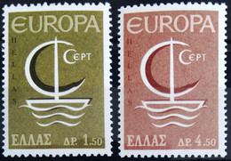 EUROPA 1966 - GRECE                  N° 897/898                    NEUF* - 1966