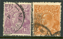 Australia USED 1914-24 - Oblitérés