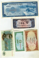 Lots 5 Billets Beaux 5 - Sonstige – Asien