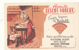 BU 2315 /   BUVARD- GERMALYNE  LA REVANCHE DE LA CIGALE  (21,00 Cm X 13,50 Cm ) - Sucreries & Gâteaux