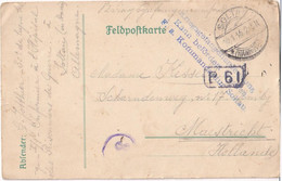 Feldpostkarte - Belgian Prisoner - Soltau To Maastricht - Soltau