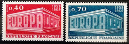 EUROPA 1968 - FRANCE                 N° 1598/1599                       NEUF** - 1969