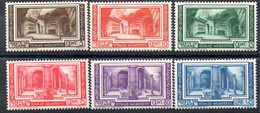 600.VATICAN.1938 CATACOMBS SC.55-60 MNH - Neufs