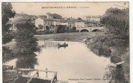 ***  88  ***  MONTHUREUX Sur SOANE   Le Carron - Timbrée TTB - Monthureux Sur Saone