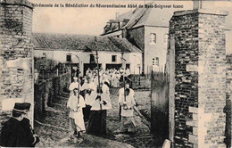 Bois Seigneur Isaac Cérémonie De Bénédiction Du Révérendissime Abbé Procession Cachet Relais édit Lesseigne - Nijvel