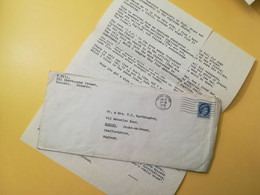 1955 BUSTA  LETTER COVER CANADA  BOLLO QUEEN ELIZABETH REGINA ELISABETTA OBLITERE' TORONTO  TO ENGLAND - Briefe U. Dokumente