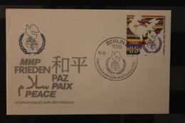 DDR1985, Ganzsache Intern. Jahr Des Friedens, MiNr. U 5, Sonderstempel - Enveloppes - Oblitérées