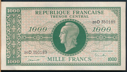 °°° FRANCE - 1000 TRESOR CENTRAL °°° - 1947 Tesoro Francese