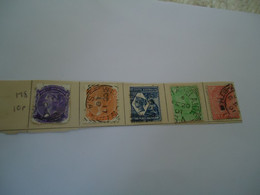 SOUTH AUSTRALIA  USED 5  STAMPS  QUEEN  WITH  POSTMARK - Oblitérés