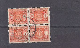 ITALIA  1945 - Sassone  02°  (blocco Di 4) - Annullo Originale  -segnatasse = - Taxe