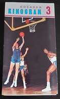 KINOGRAM KOSARKA RANKO ZERAVICA IVO DANEV - SLIDE SHOW BOOK, TRAINING FOR BASKETBALL, YUGOSLAVIA 1969 - Libri