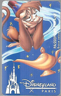 PASS--EURODISNEYLAND PARIS-Souligné-ALADDIN- ENFANT-V°N° VGS SE 00115-ODYSSEE 250-TBE -RARE - Passaporti  Disney