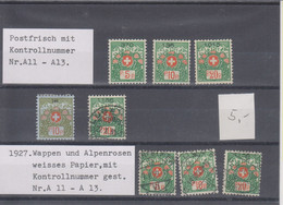 Schweiz GM3,  1927, Portofreiheit,  O/**, Siehe Scans! - Altri & Non Classificati