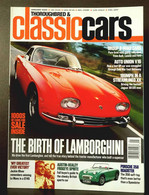 THOROUGHBRED & CLASSIC CARS Jan 2000 - AUTO UNION V16 JAGUAR XK120 FIRST LAMBORGHINI JACKIE OLIVER LE MANS PORSCHE 356 - Transportes