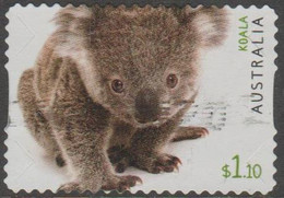 AUSTRALIA DIE-CUT-USED 2019 $1.10 Australian Fauna - Koala - Used Stamps