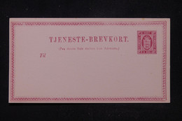 DANEMARK - Entier Postal ( Carte De Service )  Non Circulé - L 113790 - Interi Postali
