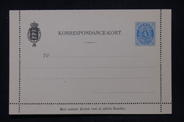DANEMARK - Entier Postal ( Carte Lettre )  Non Circulé - L 113792 - Interi Postali