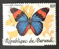 Timbre Oblitéré Burundi 1989 Neophron - Oblitérés