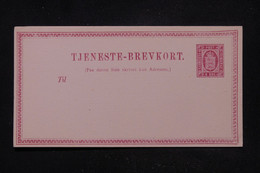 DANEMARK - Entier Postal ( Carte De Service ), Non Circulé - L 113861 - Interi Postali