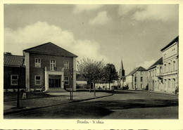 STRAELEN, Straßenszene Mit Sparkasse (1950s) AK - Straelen