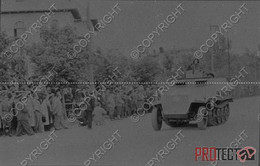 REPRO Romania Romanian Photo Military WW 2 2WK Technic Technik Diapositive Negative Slide Photo Foto Airplane Panzer 030 - Guerra, Militares