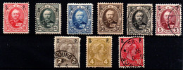 Luxemburgo (Servicio) Nº 67/8, 70, 73, 25/6, 78, 79, 81. Año 1891/5 - Otros & Sin Clasificación