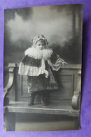 Carte Photo Fotokaart Fille Dentelle Kantwerk  Photographe Stern Ch De Haecht Bruxelles Studio Opname RPPC - Frasnes-lez-Anvaing