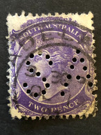 SOUTH AUSTRALIA   SG 180   2d Bright Violet With Perfin SA  FU - Usati