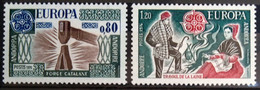 EUROPA 1976 - ANDORRE FRANCAIS                  N° 253/254                       NEUF* - 1976