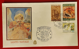 VATICANO VATIKAN VATICAN 1991 SANTO NATALE CHRISTMAS NATIVIDAD WEIHNACHTEN NOEL - Brieven En Documenten