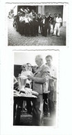 Leefdaal  1945 Leden Antwerpse  Zweefvliegclub "Meeuw" Meeting Prijs Uitreiking 2 Foto 8,5 X 6,5 En 10,5 X 6,5 Cm - Bertem