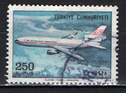 TURCHIA - 1973 - AEREO - USATO - Luchtpost