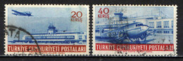 TURCHIA - 1954 - AEROPORTO DI YESILKOY - USATI - Poste Aérienne