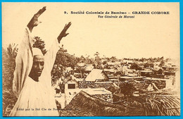 CPA Comores GRANDE COMORE - Vue Générale De MORONI ° Société Coloniale De Bambao - Comorre