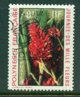 French Polynesia 1971 Day Of A Thousand Flowers 8f FU - Usados