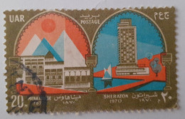 ُEGYPT 1970 Mena House & Sheraton Hotel (1870-1970) [Used] (Egypte) (Egitto) (Ägypten) (Egipto) - Gebruikt