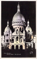 Paris -  Sacré Coeur Vue De Nuit - Guy - Paris La Nuit