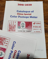 "Catalog Of China Special Color Postage Meter 2018-2020" Completed & Detailed,Full English Version - Briefe U. Dokumente