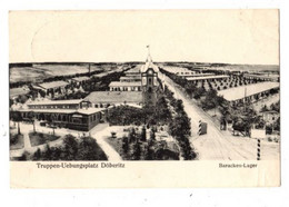 DOBERITZ - Truppen Uebungsplatz - Baracken Lager - Feldpost 1915 - Dallgow-Döberitz