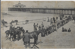 - 273 -   BLANKENBERGHE   La Plage Et Le Casino (petite Dechirure Cote Superieur Voir Scan) - Blankenberge