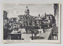 92759 Cartolina - Caltanissetta - Piazzetta Tripisciano - VG 1951 - Caltanissetta